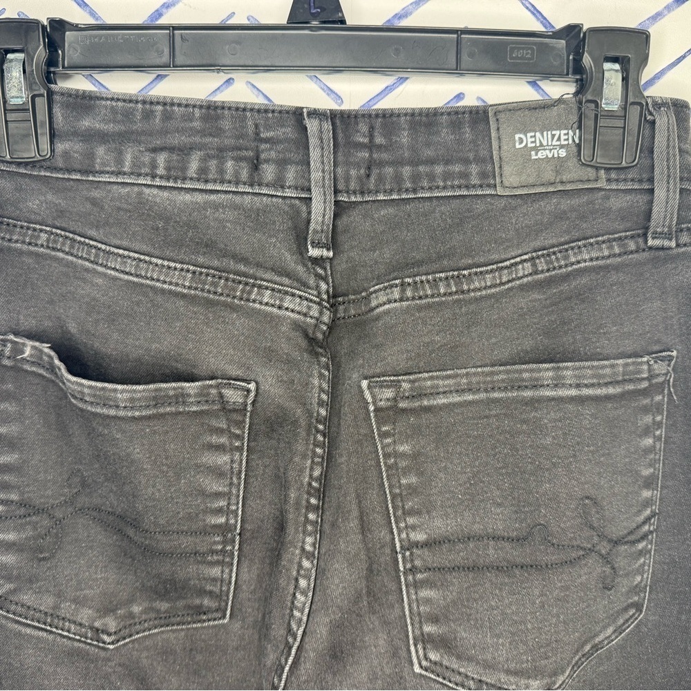 Levi’s Denizen Super High-rise Stretch Skinny Size 6 Washed Black rinse - Picture 2 of 5